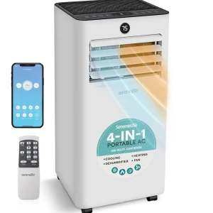 8,000 BTU Portable Air Conditioner and Heater